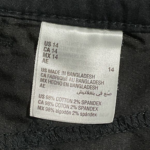 Karen Scott Women's Black Capri Pants Size 14 - Picture 10 of 12